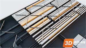 Ceiling Decoration Skp Files
